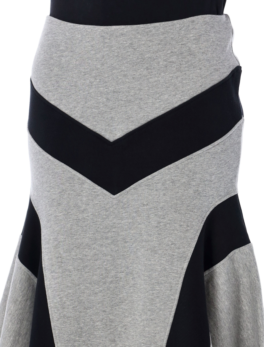 Wide longuette skirt - Spazio Pritelli