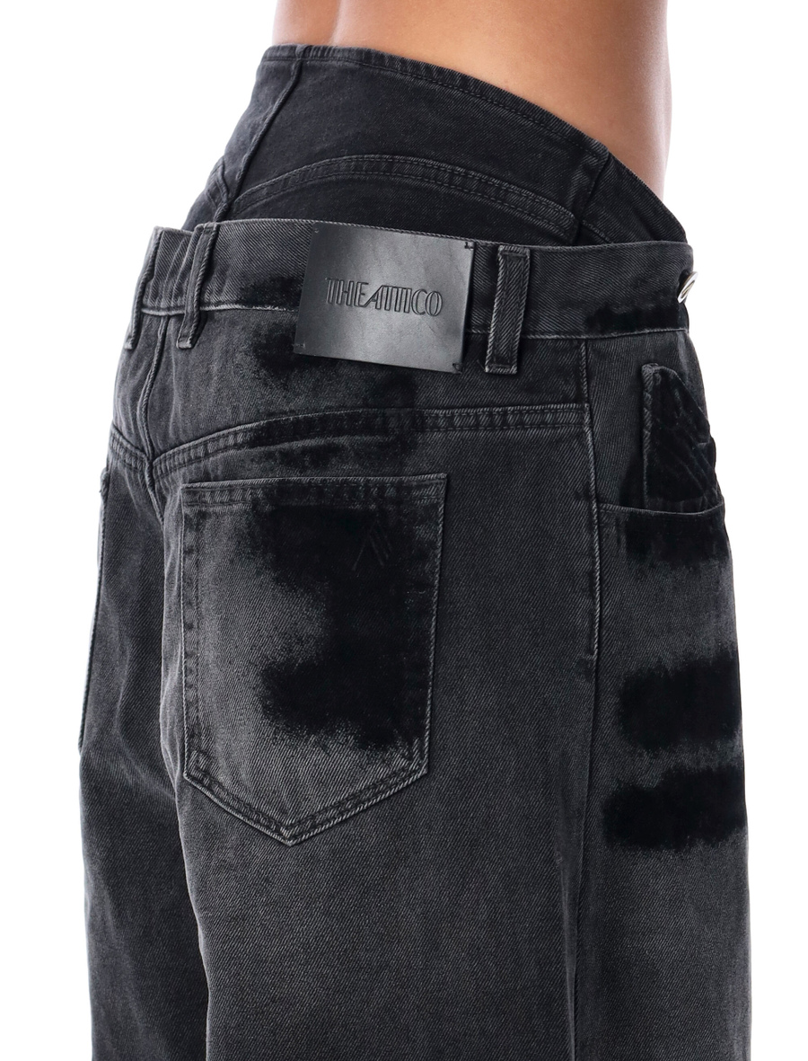 Double waist jeans - Spazio Pritelli