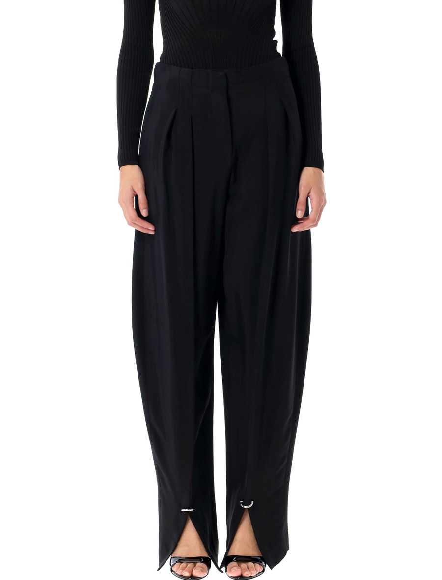 Pierced loose tailored trousers - Spazio Pritelli