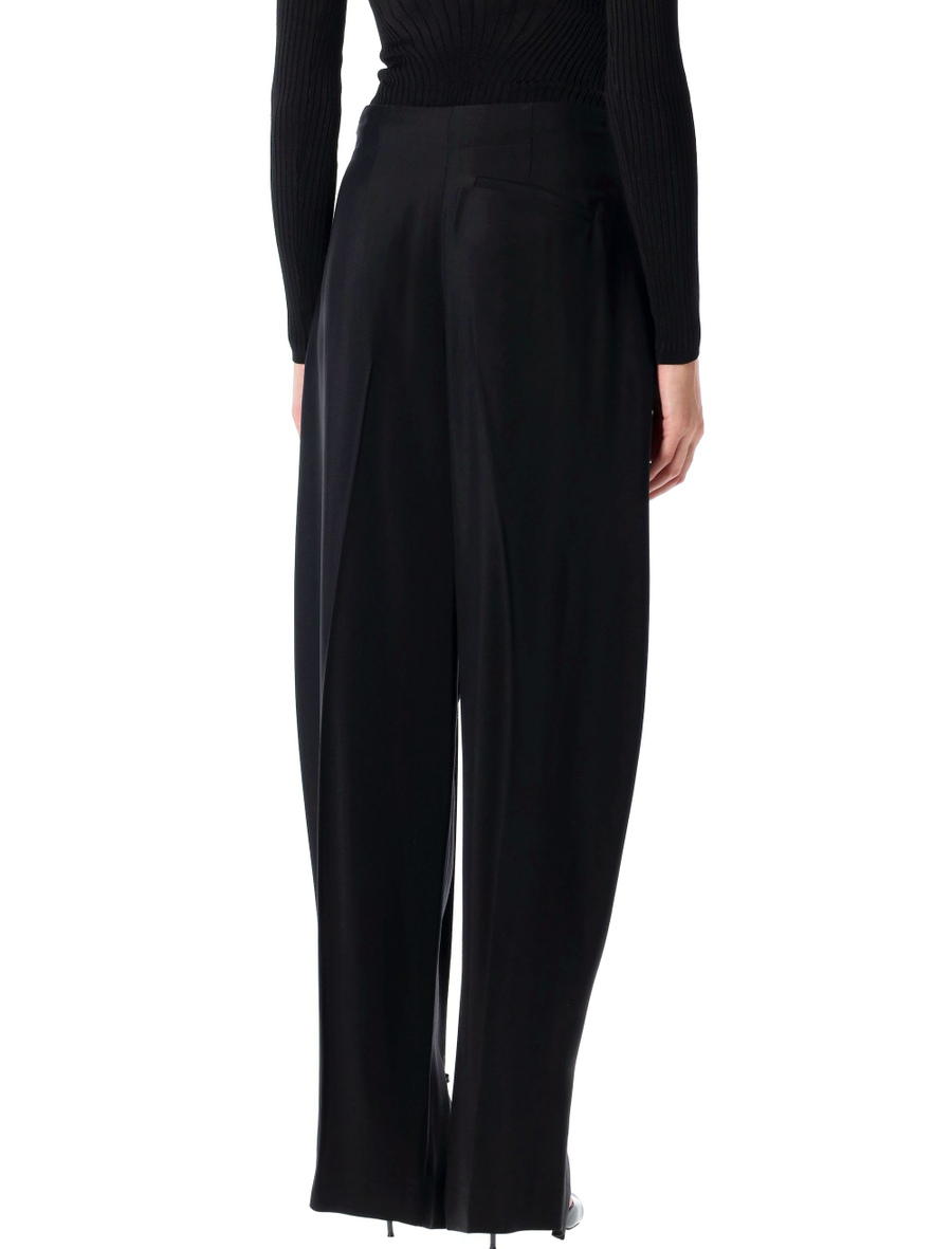 Pierced loose tailored trousers - Spazio Pritelli