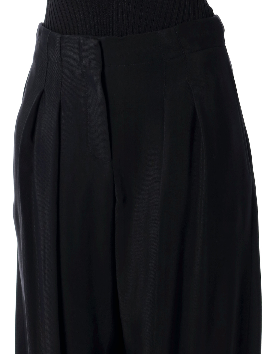 Pierced loose tailored trousers - Spazio Pritelli