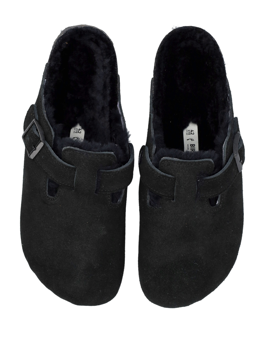 Boston shearling sandals - Spazio Pritelli