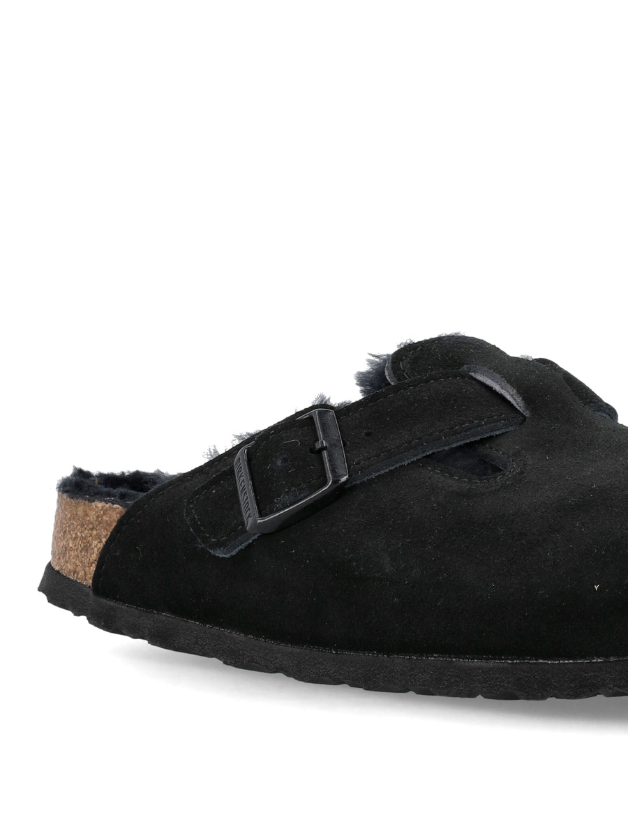 Boston shearling sandals - Spazio Pritelli