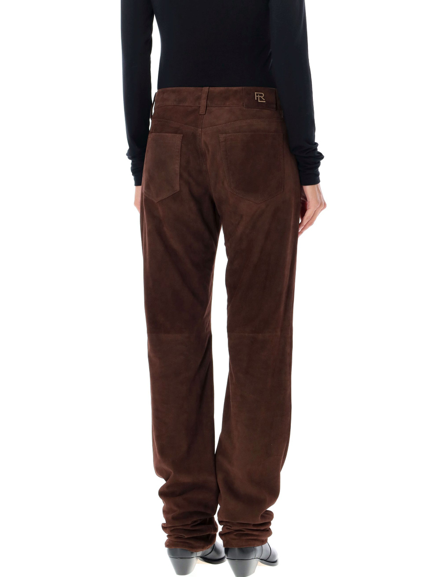 Suede trousers - Spazio Pritelli