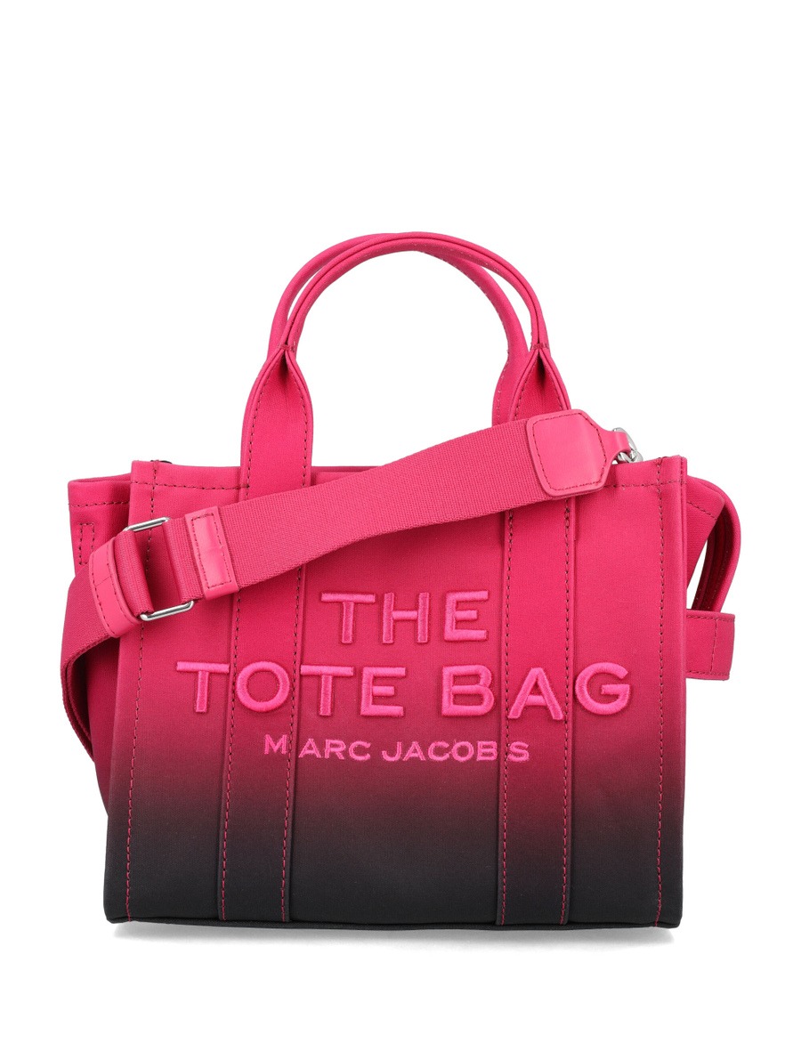 The Ombré coated canvas small tote bag - Spazio Pritelli
