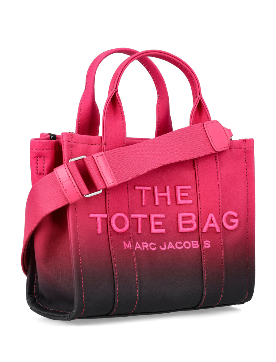 The Ombré coated canvas small tote bag - Spazio Pritelli