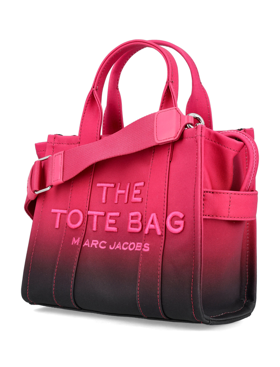 The Ombré coated canvas small tote bag - Spazio Pritelli