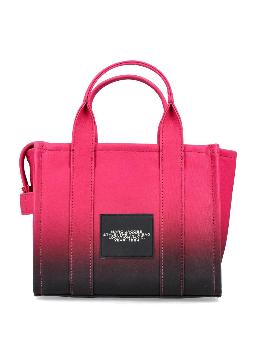 The Ombré coated canvas small tote bag - Spazio Pritelli