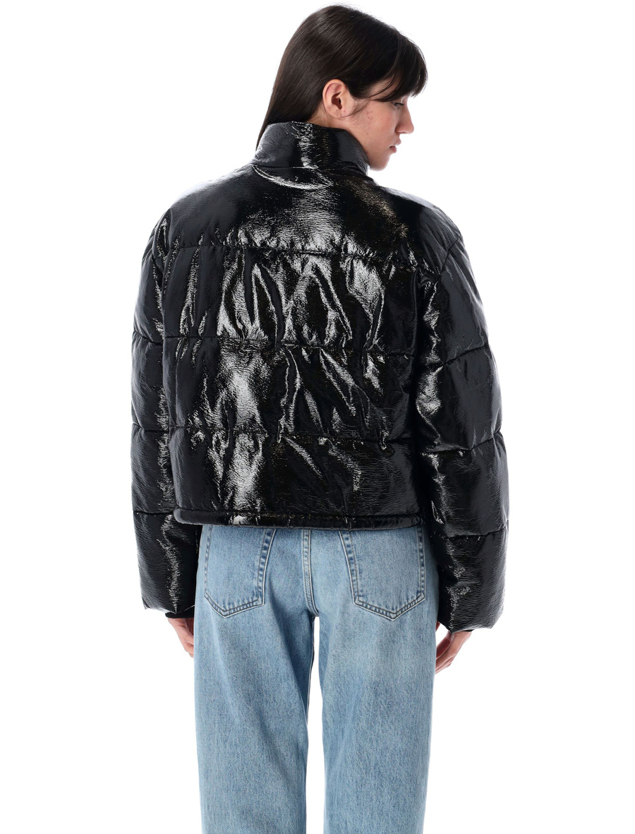 Vinyl down jacket - Spazio Pritelli