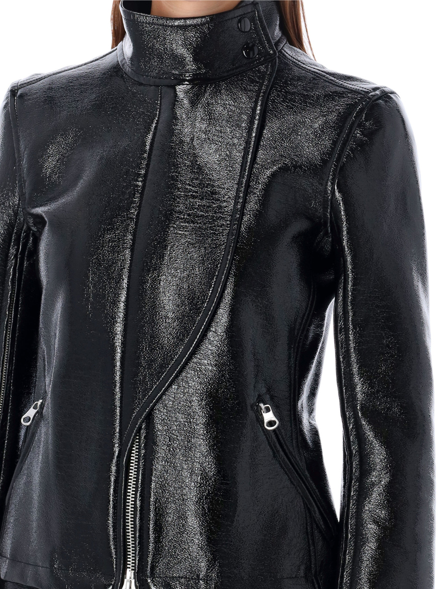 Motorcycle vinyl jacket - Spazio Pritelli