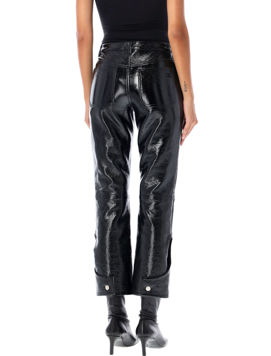 Reversed vinyl pant - Spazio Pritelli