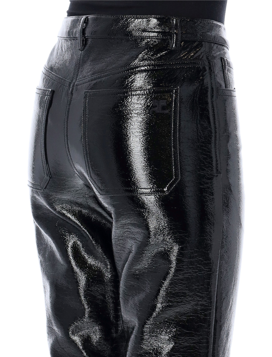 Reversed vinyl pant - Spazio Pritelli