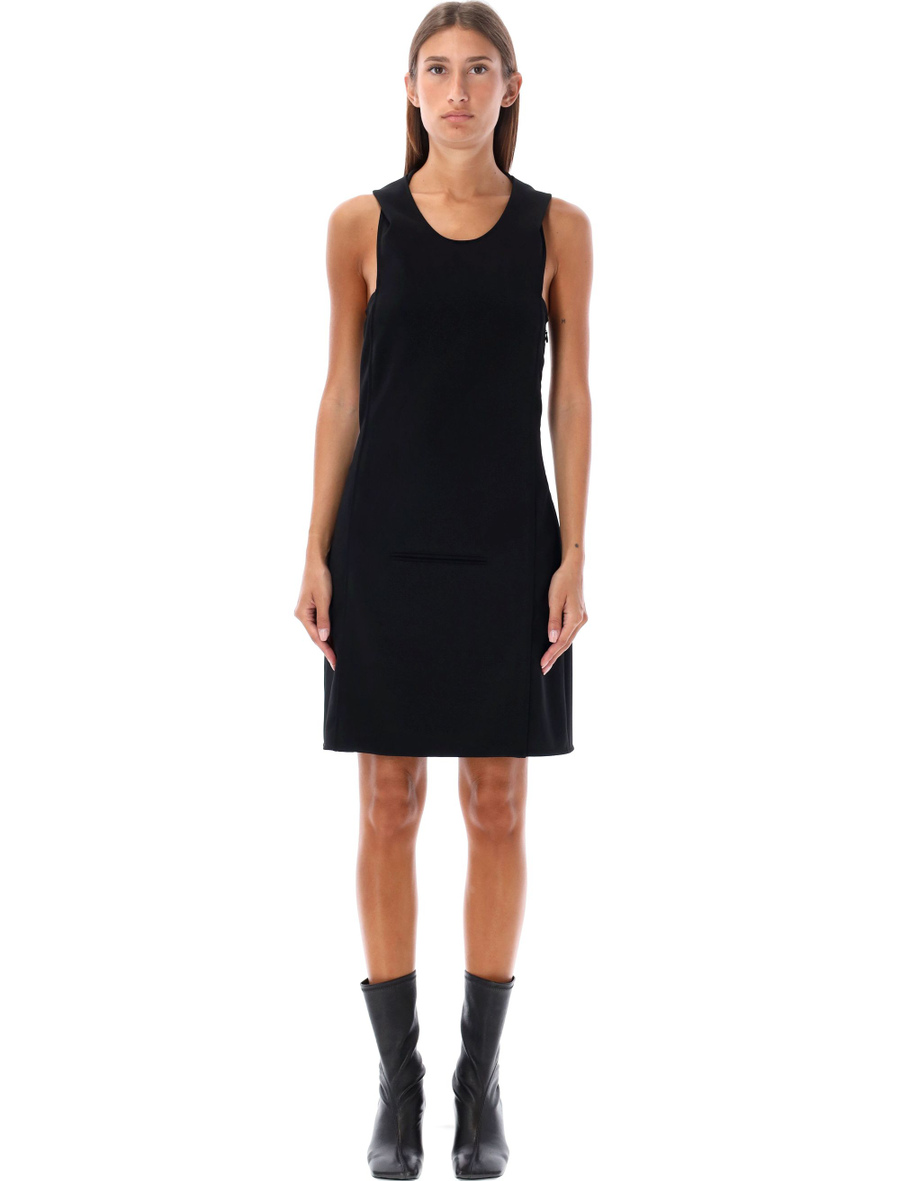 Hooded mini dress - Spazio Pritelli