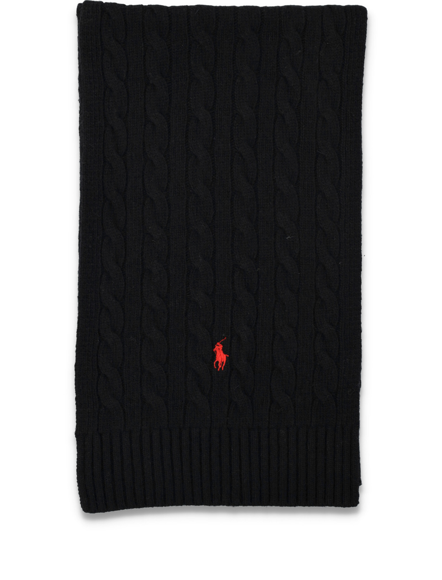 Cable knit scarf - Spazio Pritelli