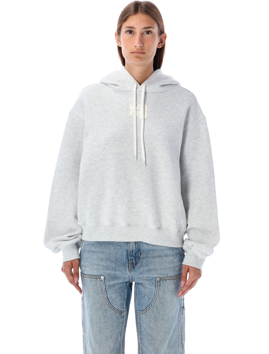 Essential hoodie paint logo - Spazio Pritelli