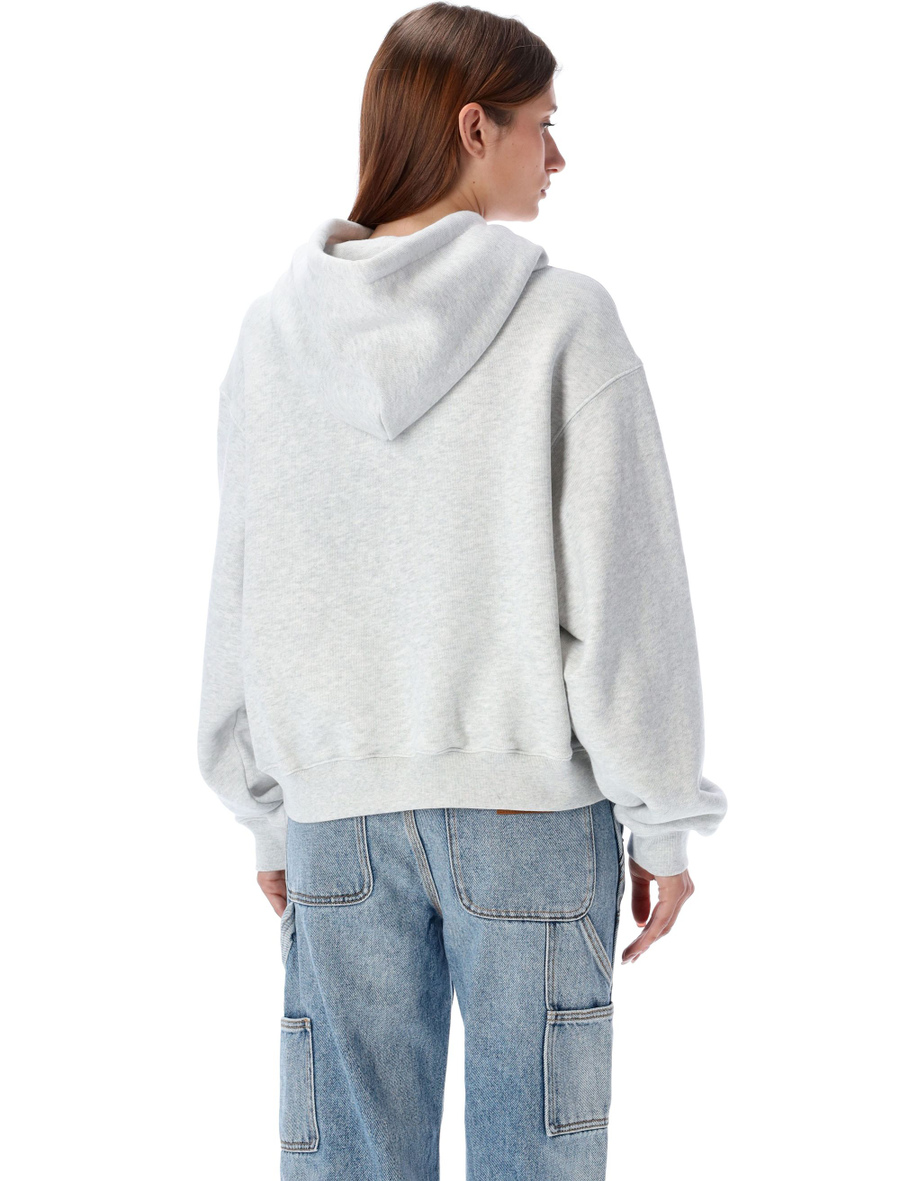 Essential hoodie paint logo - Spazio Pritelli