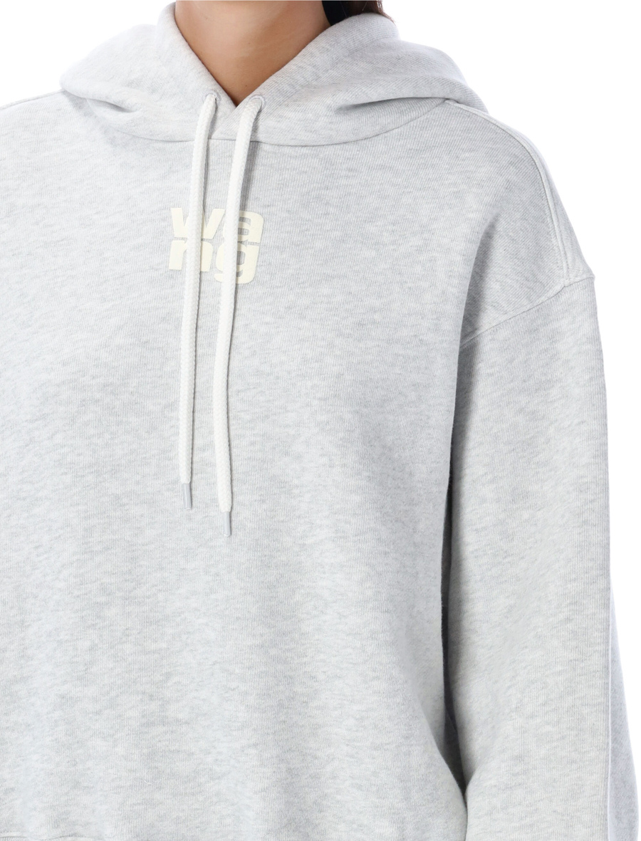 Essential hoodie paint logo - Spazio Pritelli