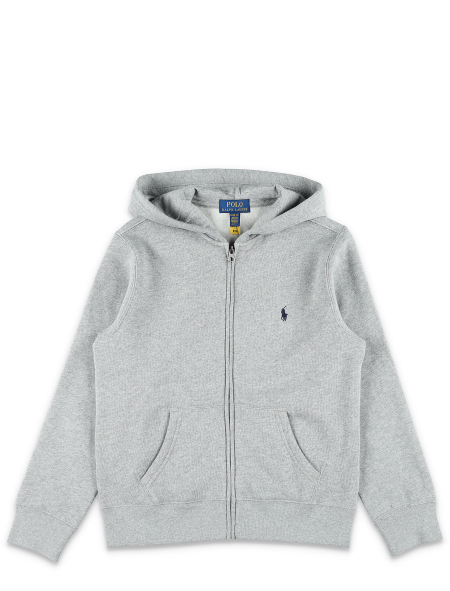Kid - Zip fleece hoodie - Spazio Pritelli