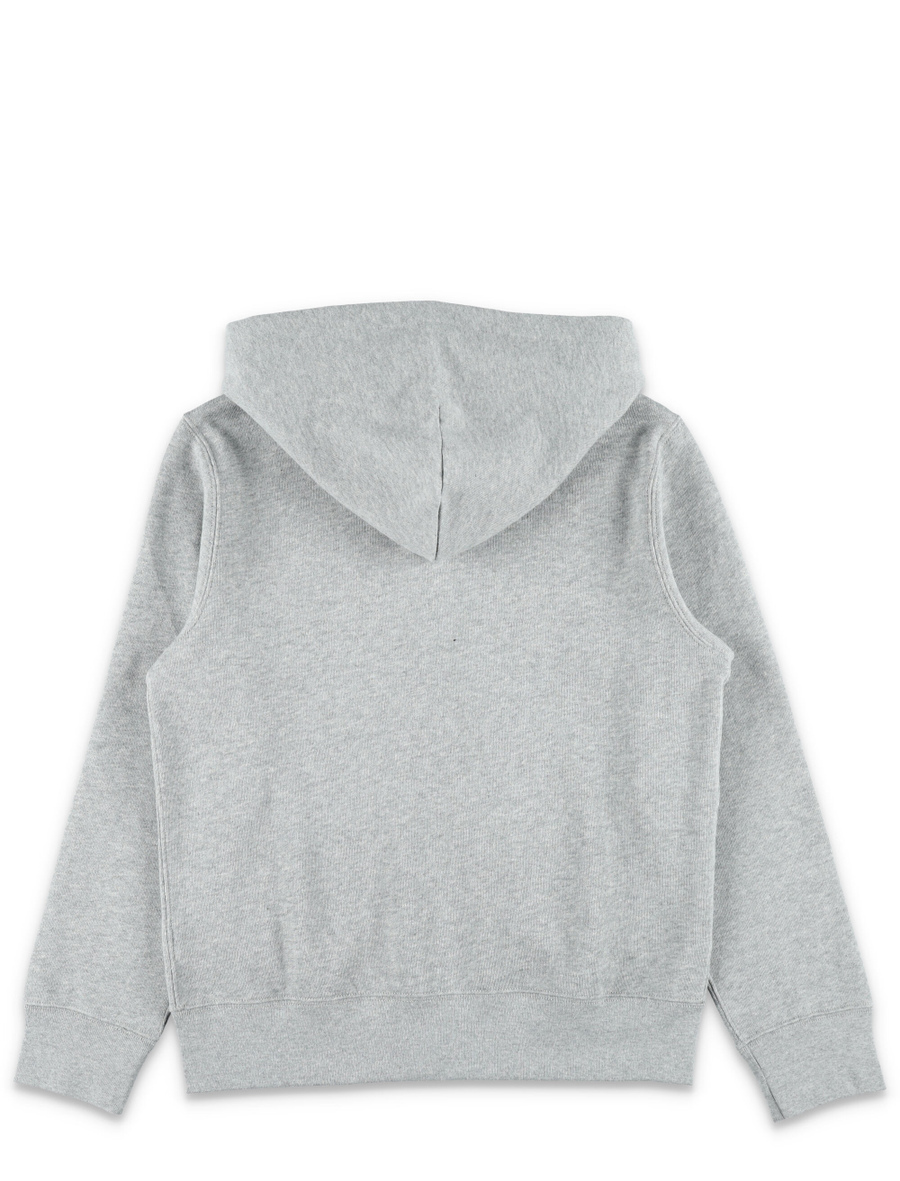 Kid - Zip fleece hoodie - Spazio Pritelli