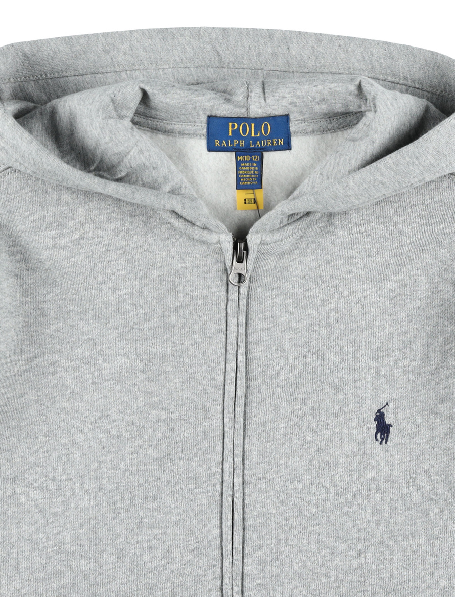 Kid - Zip fleece hoodie - Spazio Pritelli