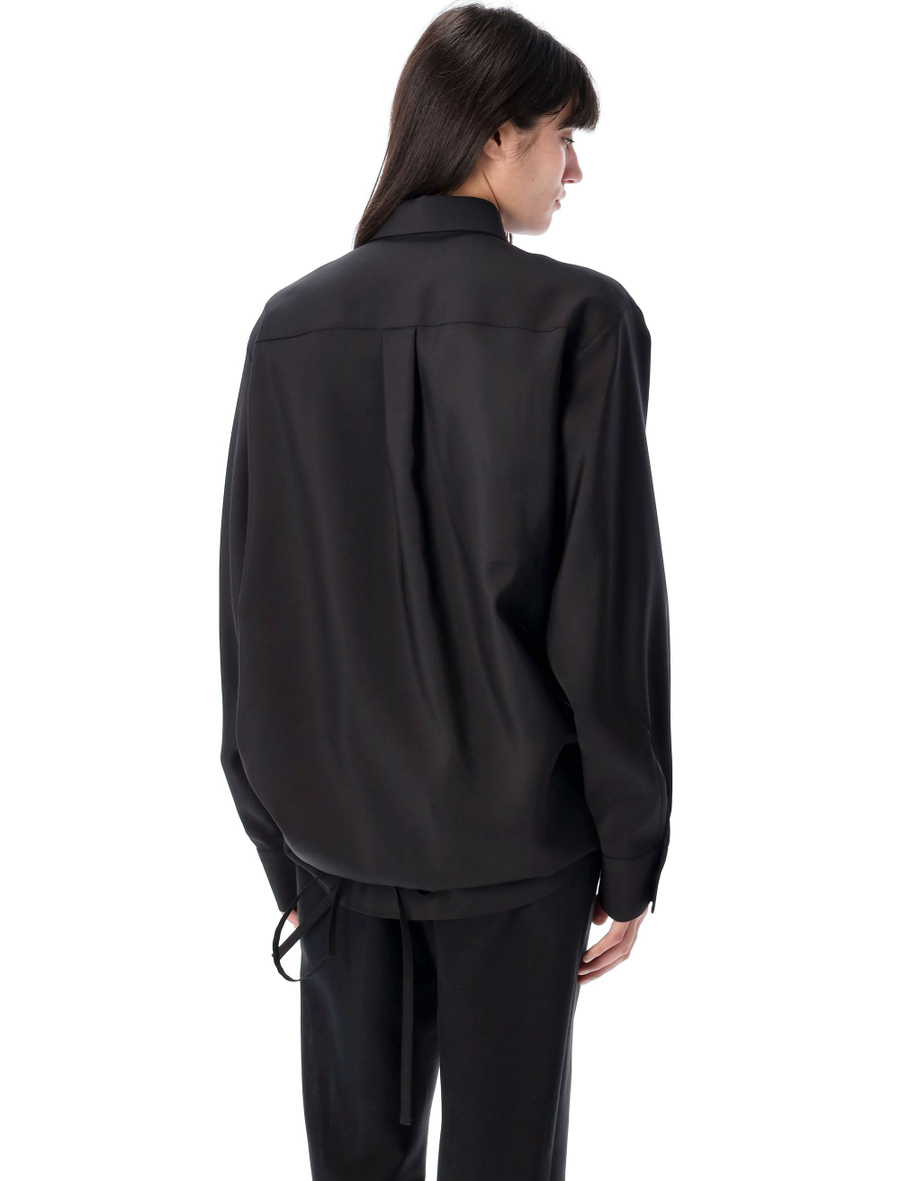 Techno light wool shirt - Spazio Pritelli