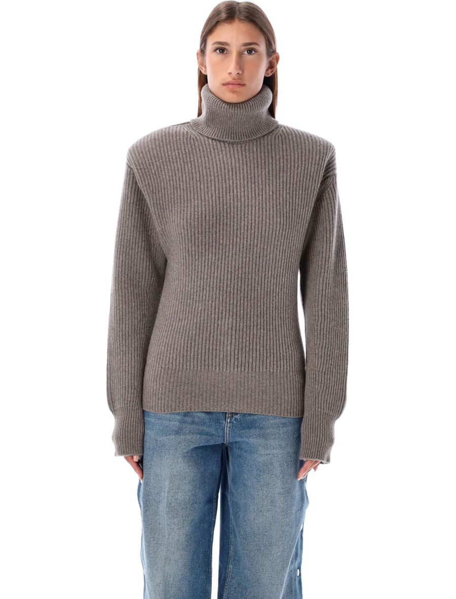 High neck cashmere sweater - Spazio Pritelli