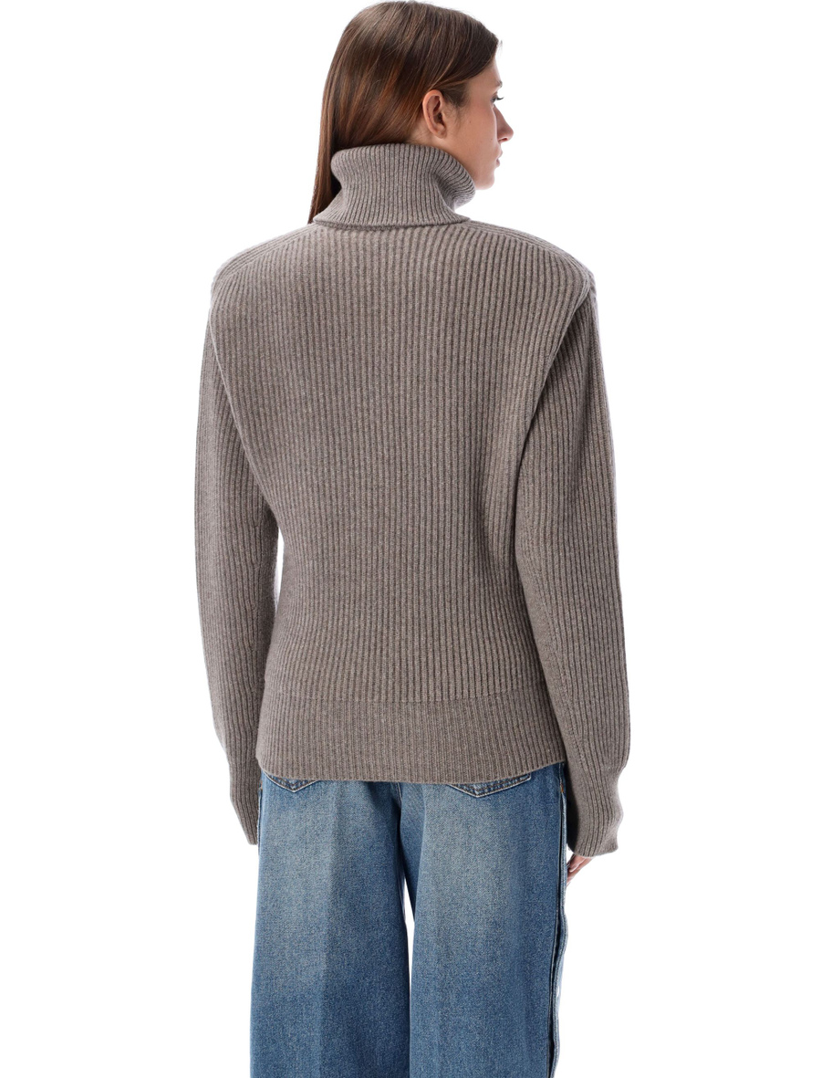 High neck cashmere sweater - Spazio Pritelli