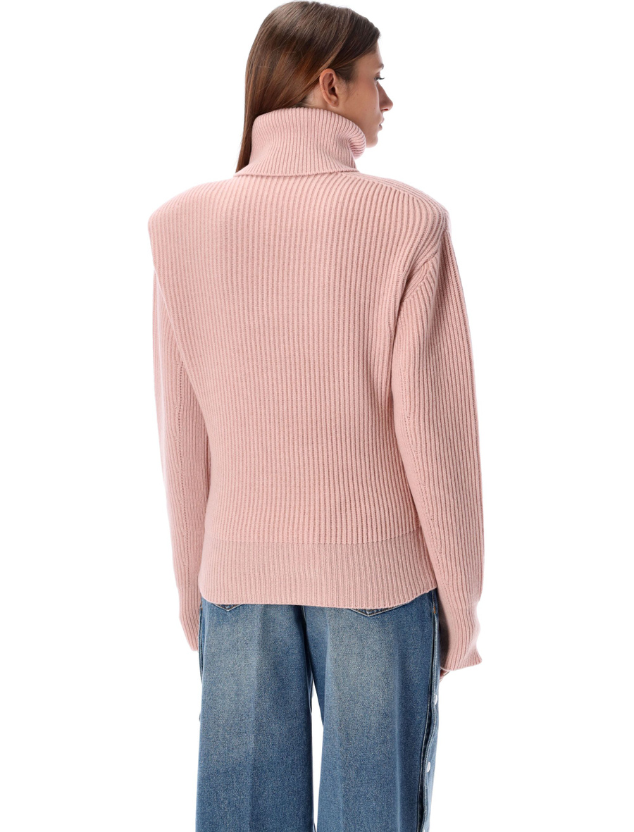 High neck cashmere sweater - Spazio Pritelli