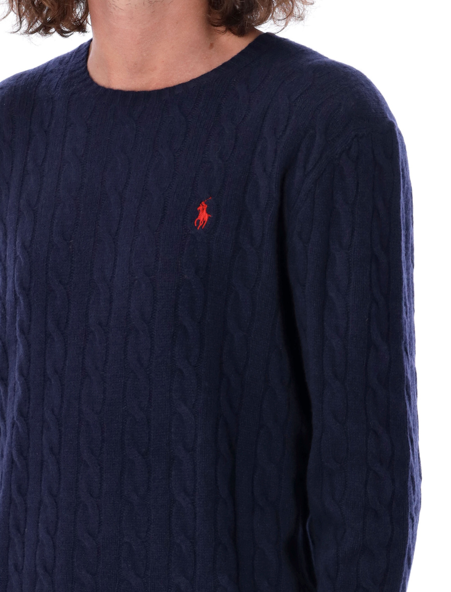 Cable knit sweater - Spazio Pritelli
