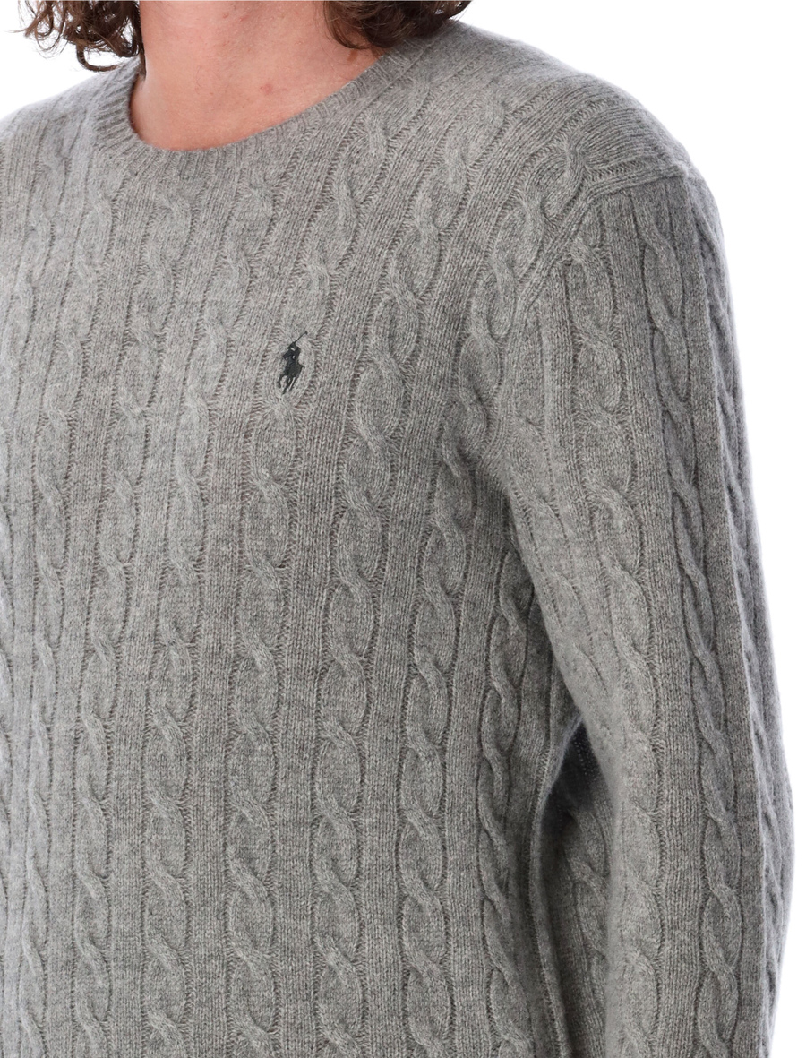 Cable knit sweater - Spazio Pritelli