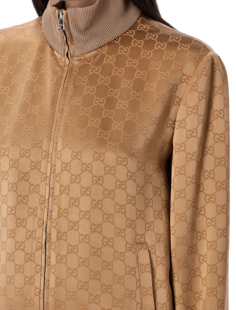 GG jacquard zip jacket - Spazio Pritelli