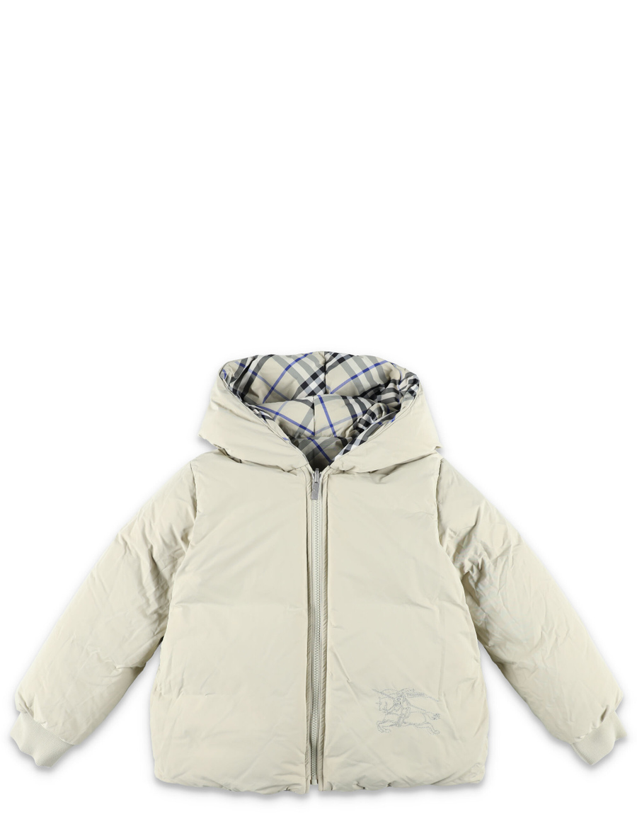 Kid - Reversible check downjacket - Spazio Pritelli