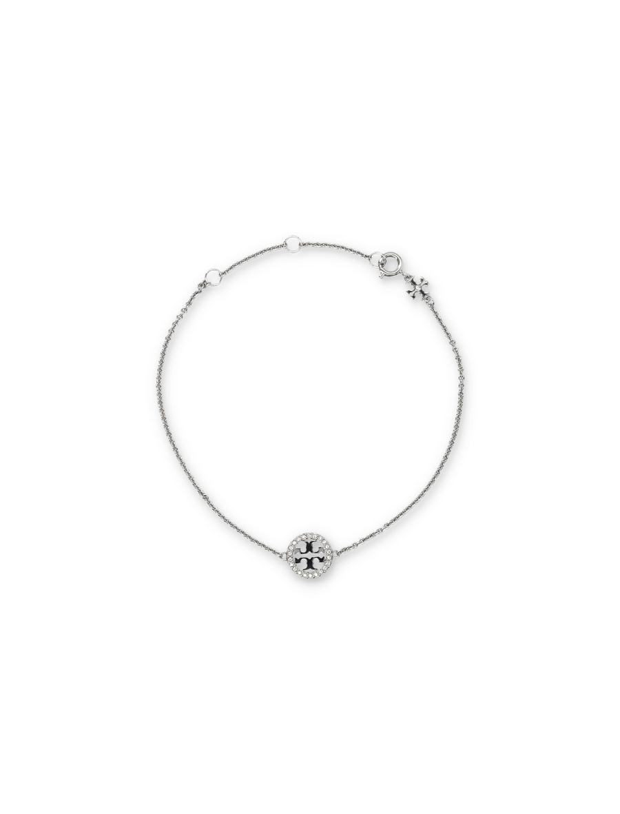 ブレスレット Tory Burch SS25 MILLER PAVE CHAIN BRACELET (80997 783) Miller Pavé Chain Bracelet: Women's Designer Bracelets