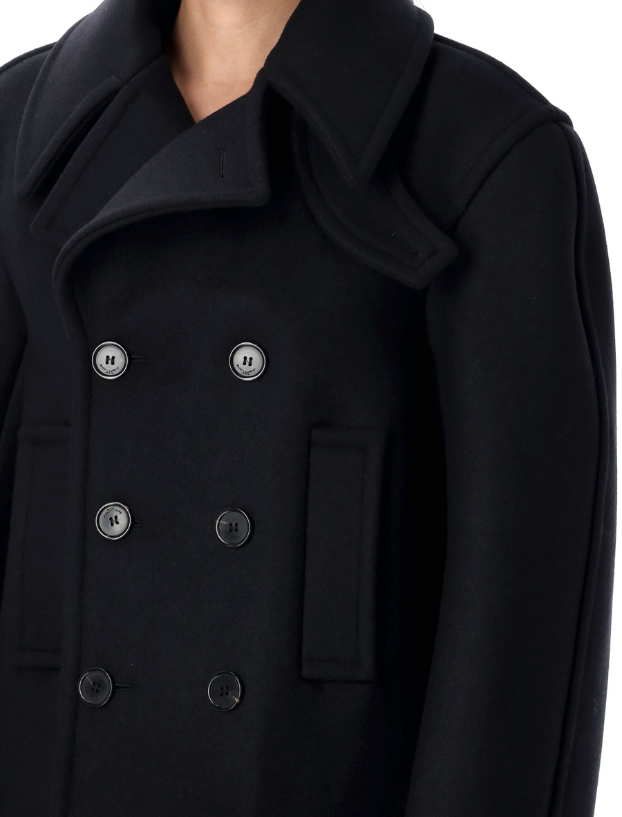 Oversized peacoat - Spazio Pritelli
