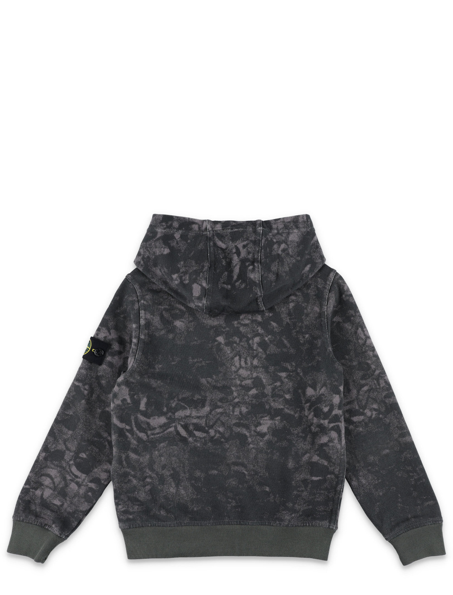 Fleece camo hoodie - Spazio Pritelli
