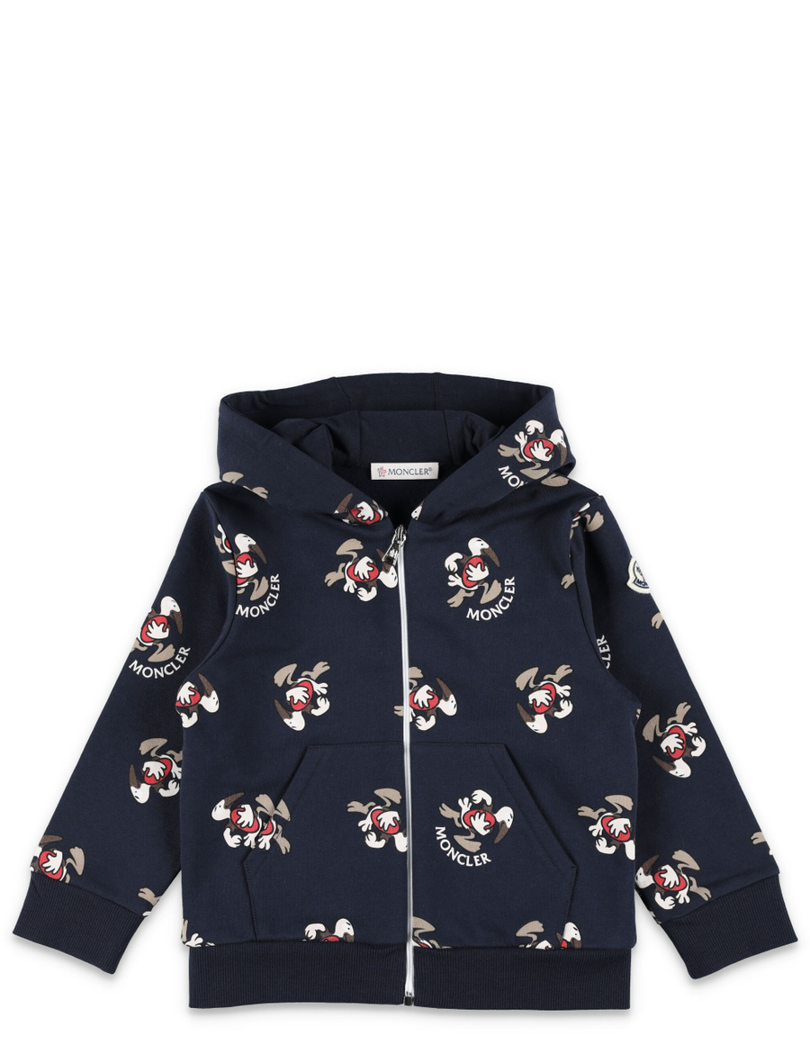 Zip hoodie fleece - Spazio Pritelli