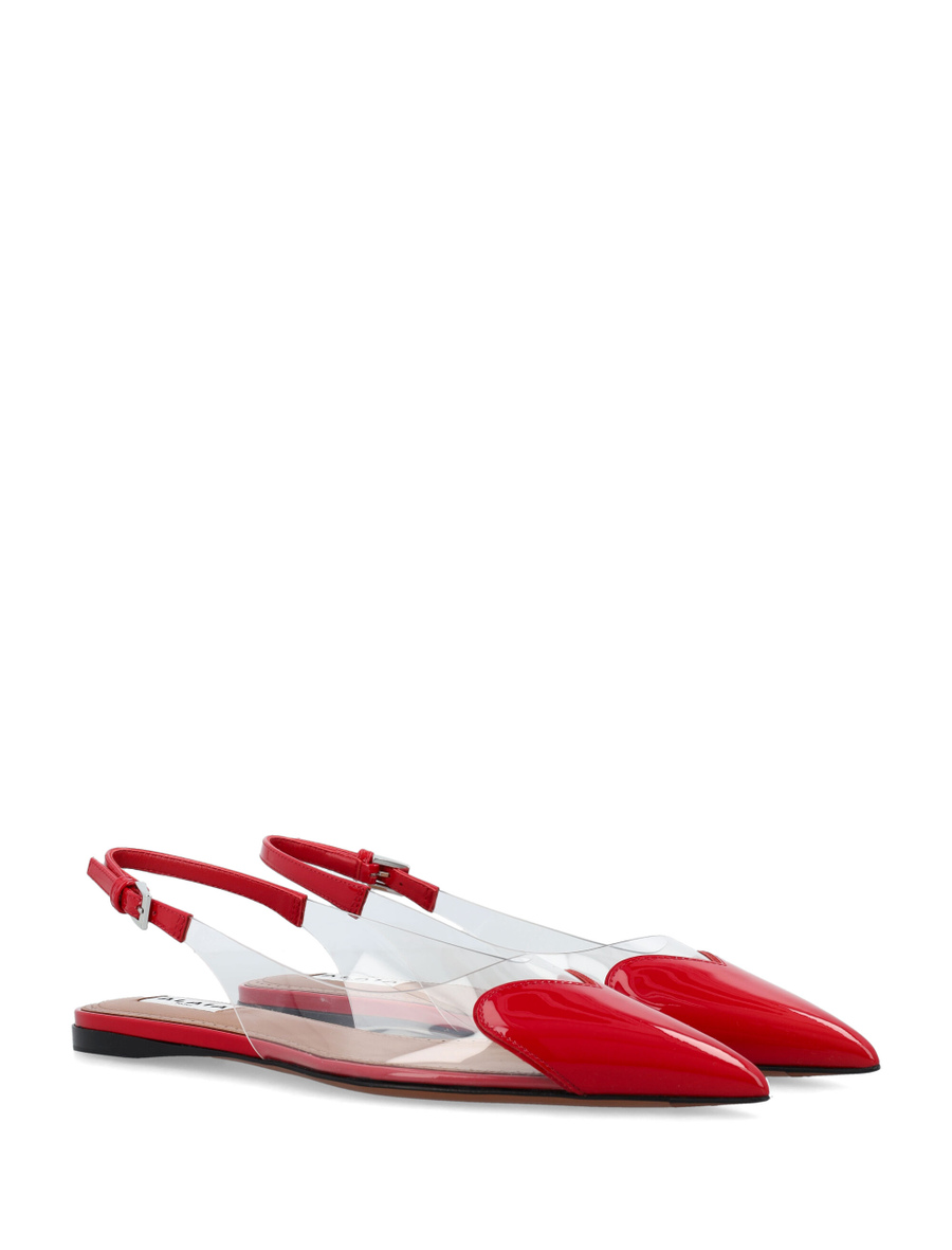 Flat sling back heart - Spazio Pritelli