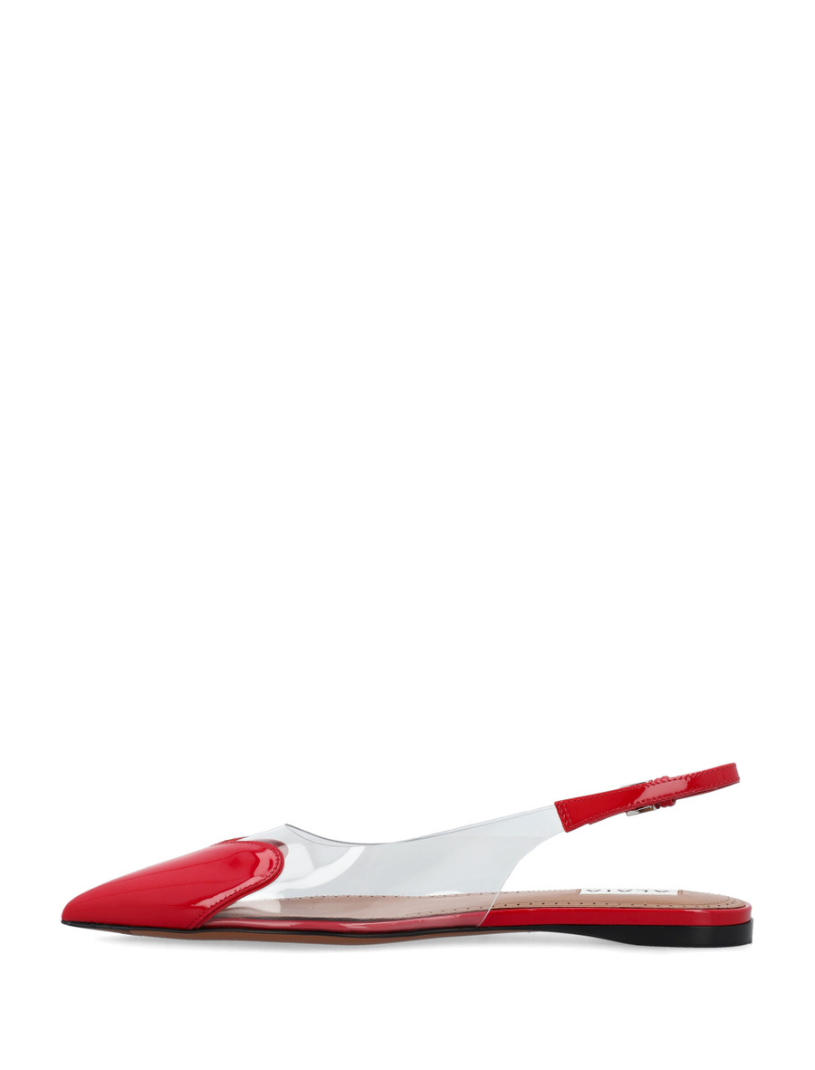 Flat sling back heart - Spazio Pritelli