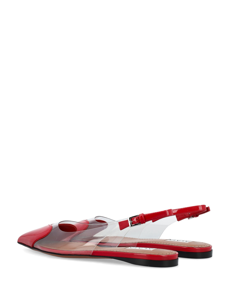 Flat sling back heart - Spazio Pritelli