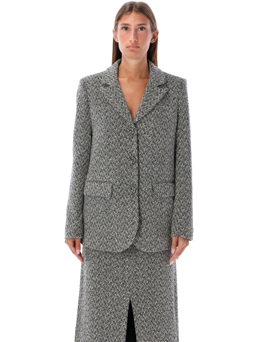 Herringbone blazer - Spazio Pritelli