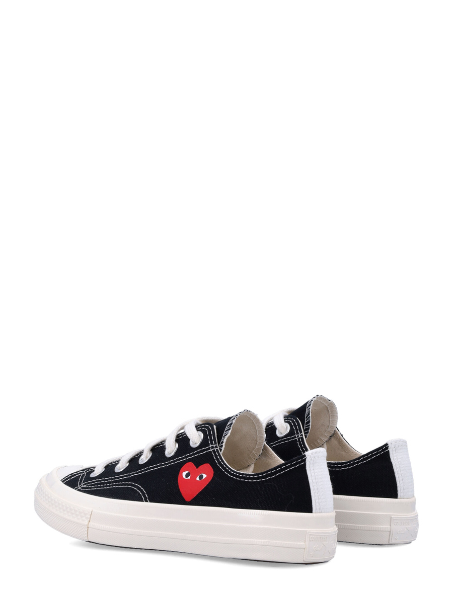 Converse small red heart sneakers - Spazio Pritelli