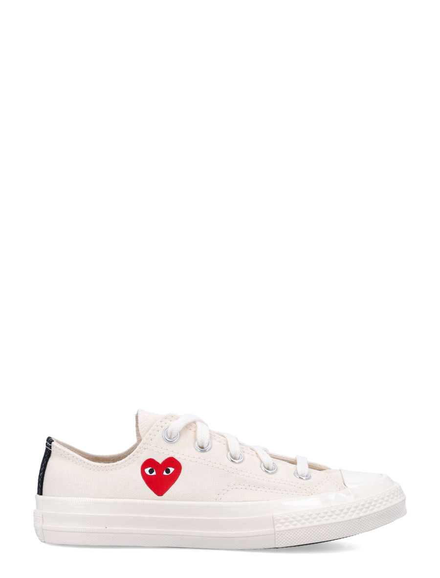 Converse small red heart sneakers - Spazio Pritelli