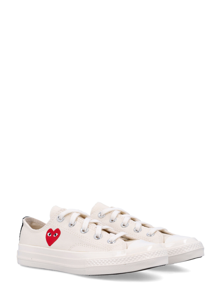 Converse small red heart sneakers - Spazio Pritelli