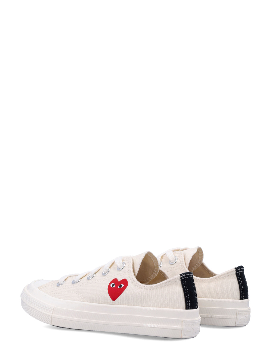 Converse small red heart sneakers - Spazio Pritelli