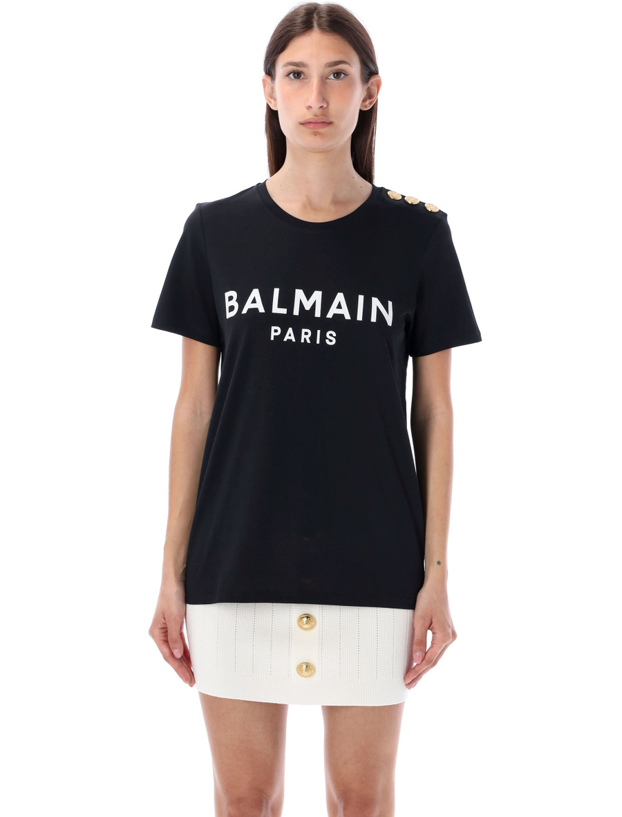 Flocked Paris t-shirt - Spazio Pritelli