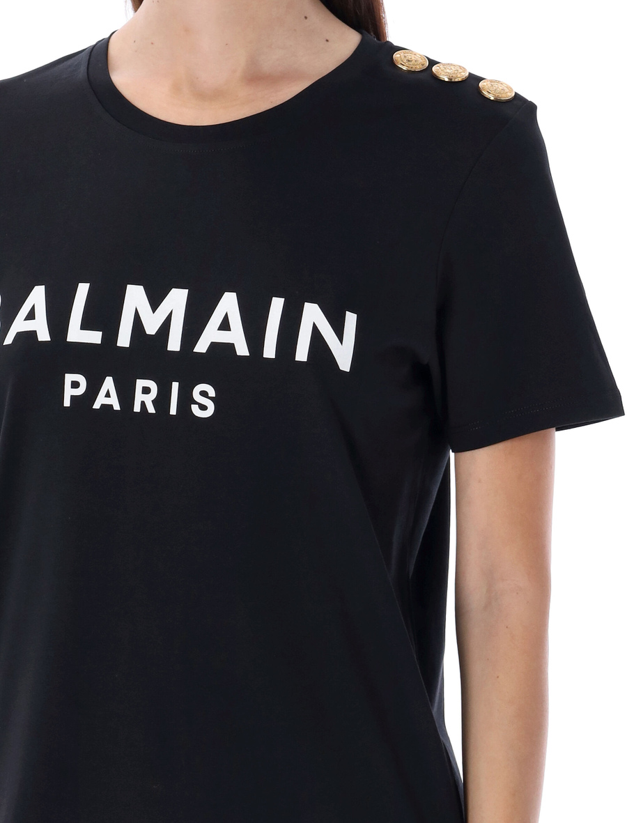 Flocked Paris t-shirt - Spazio Pritelli