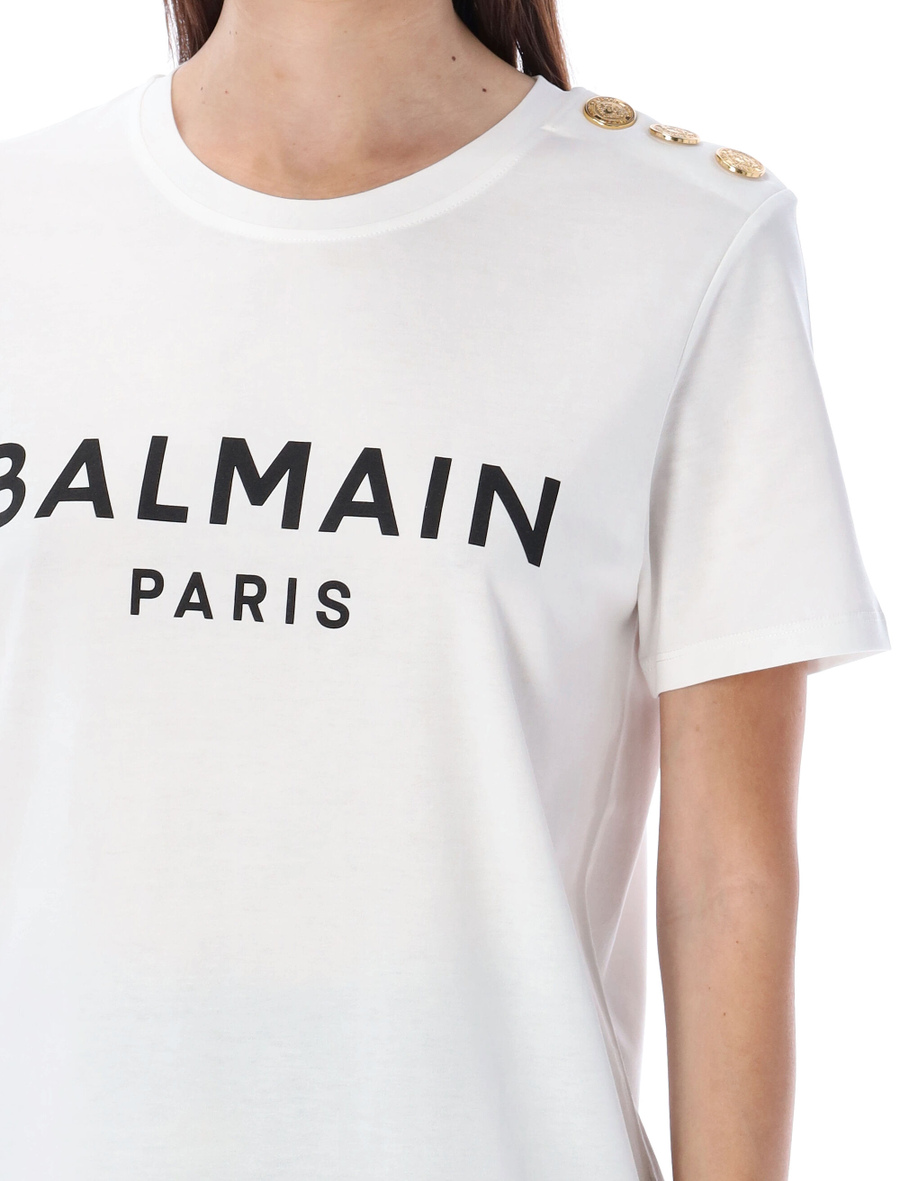 Flocked Paris t-shirt - Spazio Pritelli