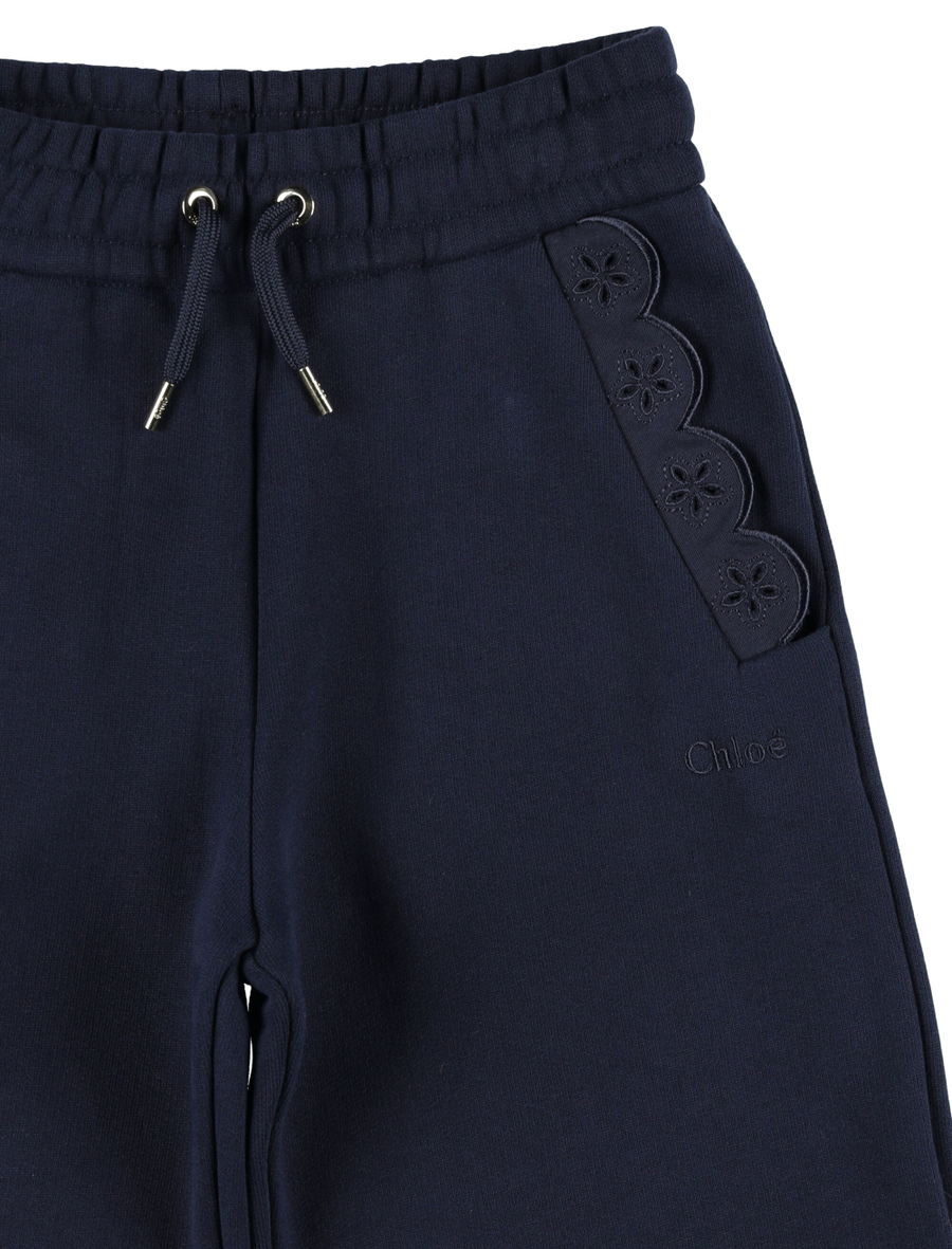 Kid - Flared fleece pant - Spazio Pritelli