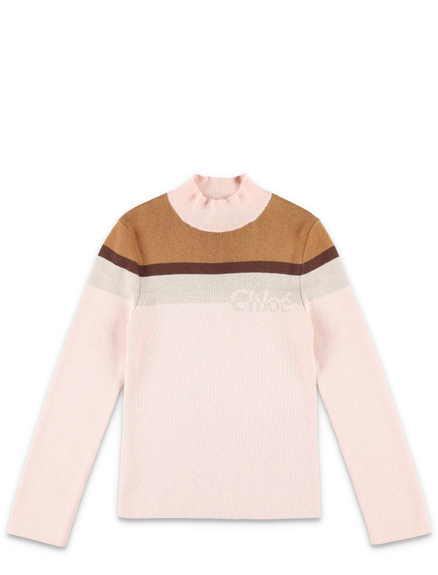 Kid - Logo knit stripes - Spazio Pritelli
