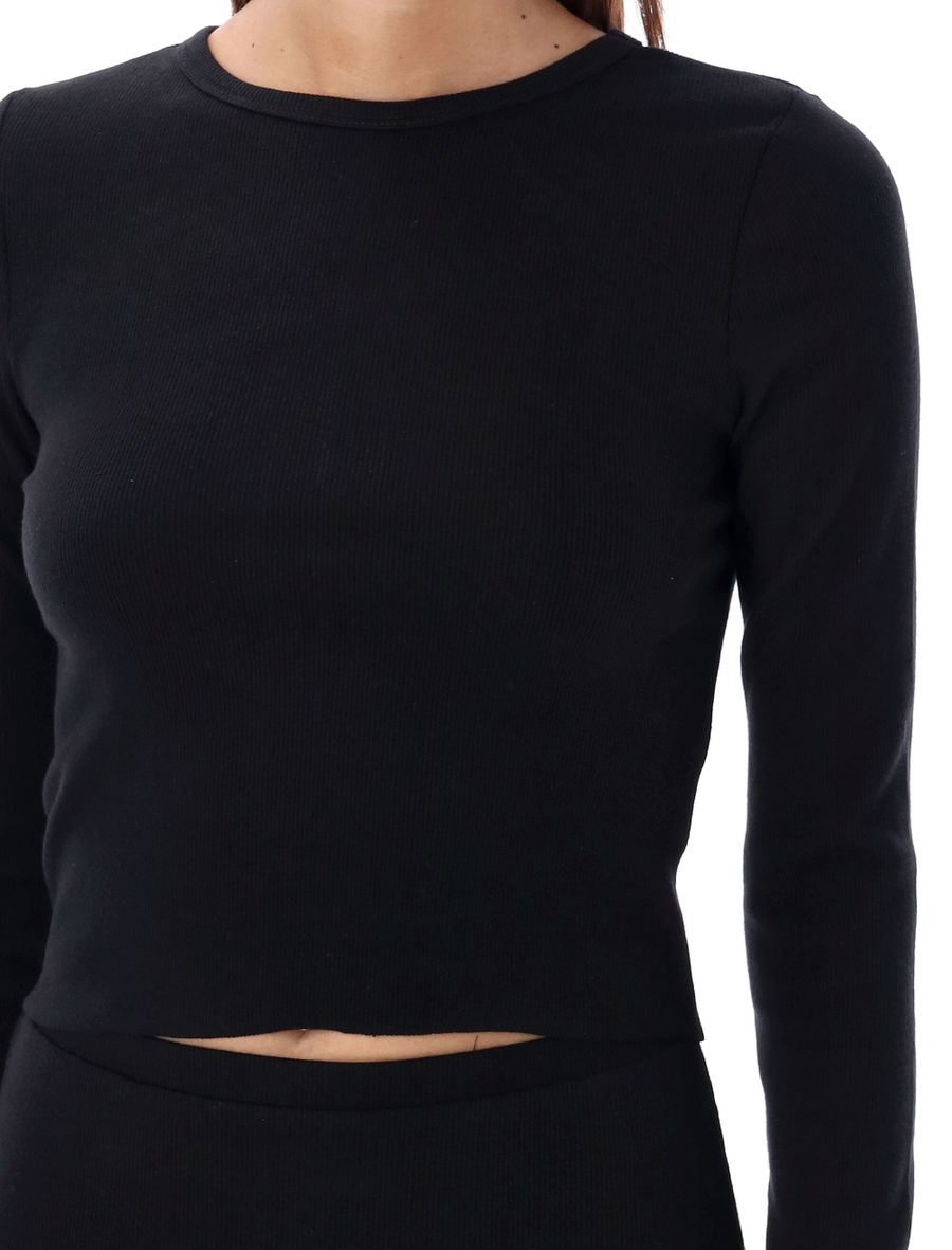 Cropped long sleeve top - Spazio Pritelli